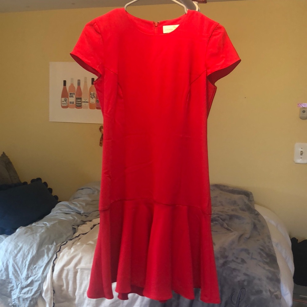 Amanda Uprichard Hudson Red Dress